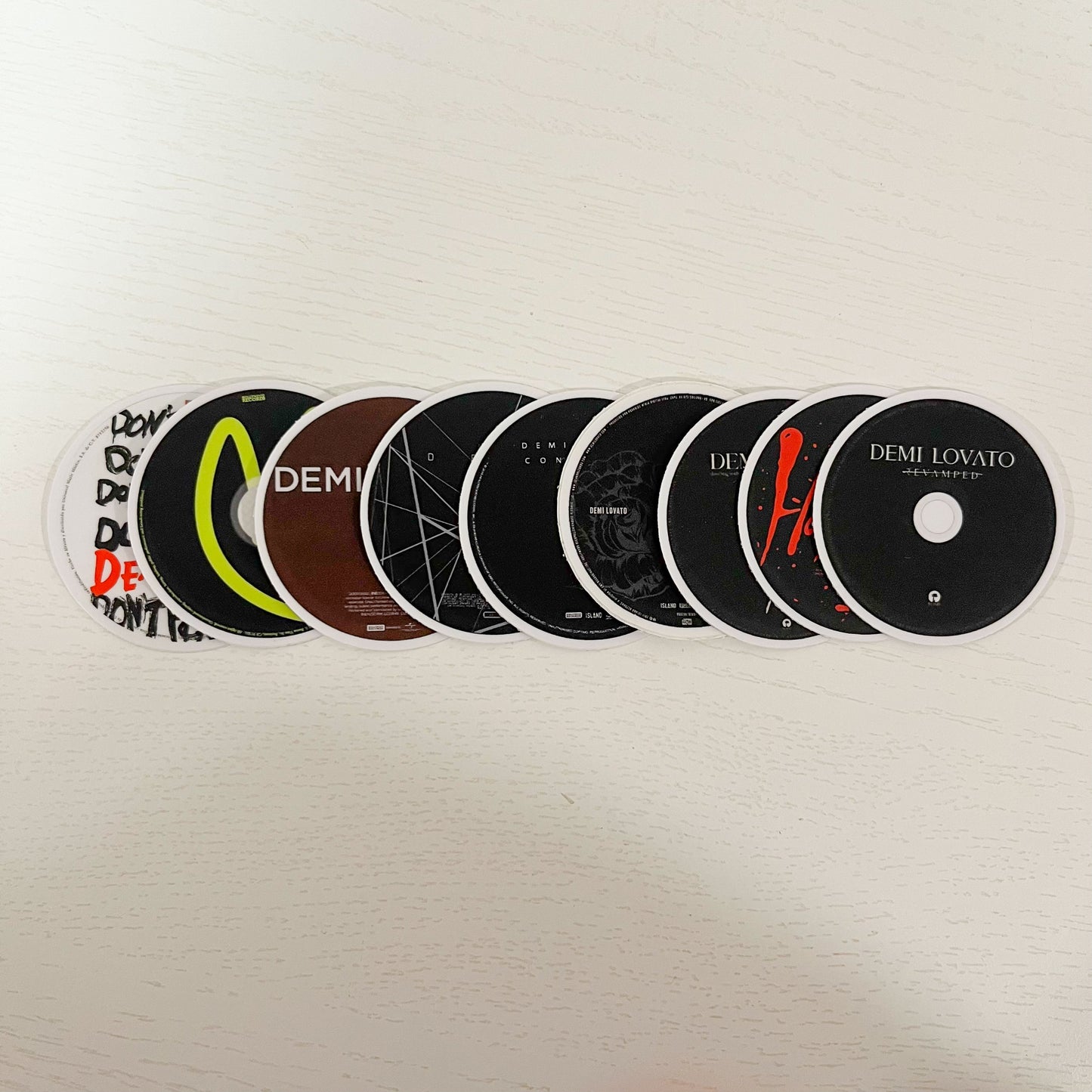 CD COLLECTION STICKERS