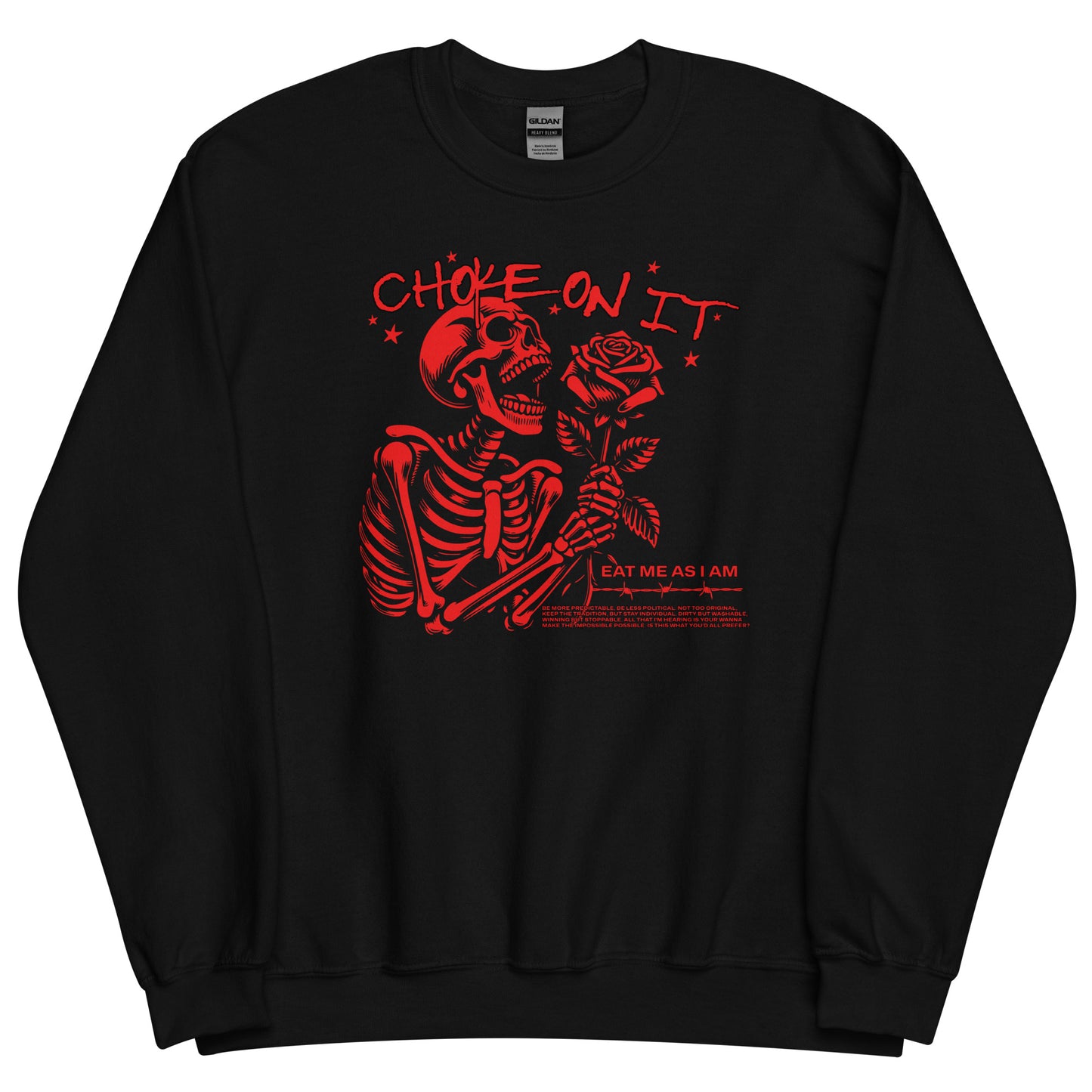 CHOKE ON IT CREWNECK