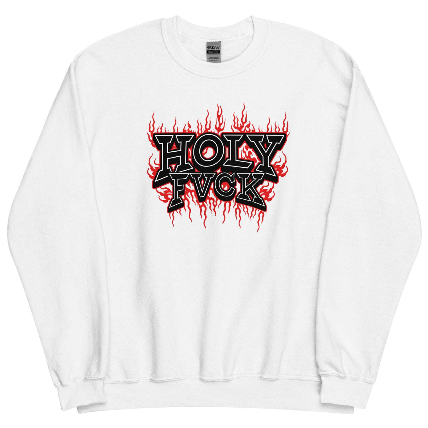 HOLY F FLAMES CREWNECK