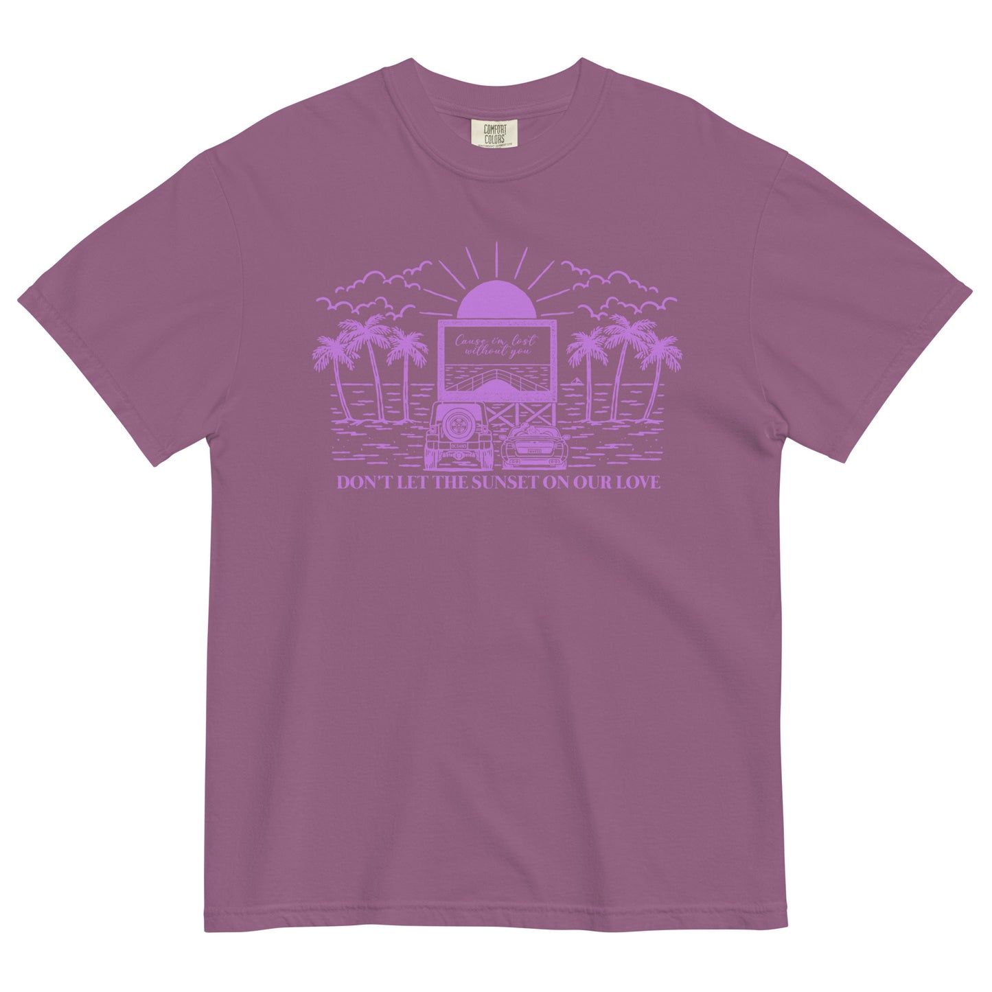 SUNSET (PURPLE DESIGN) TEE