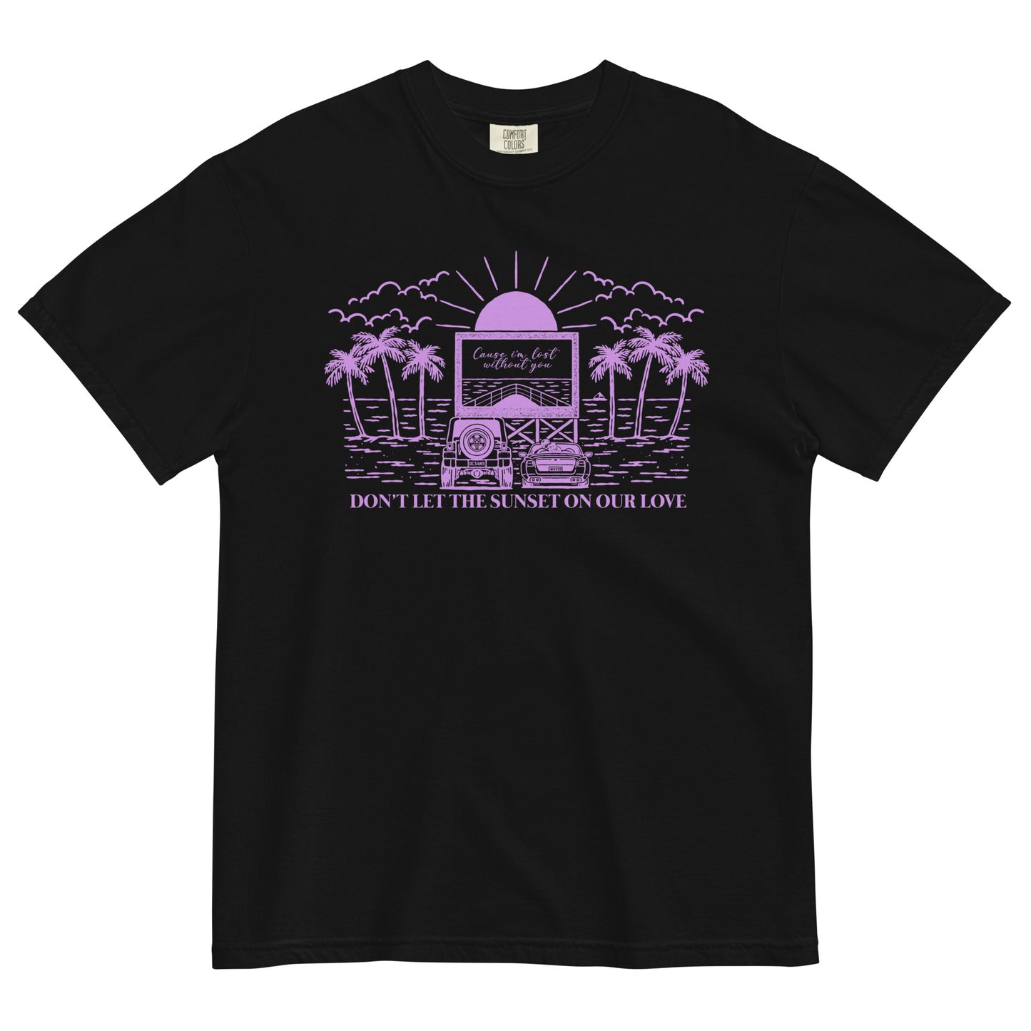 SUNSET (PURPLE DESIGN) TEE