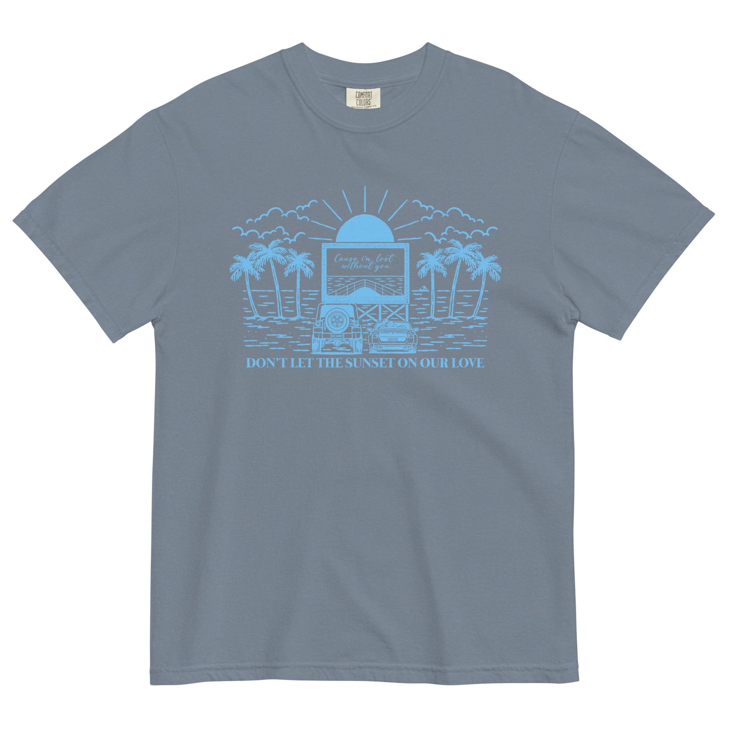 SUNSET (BLUE DESIGN) TEE