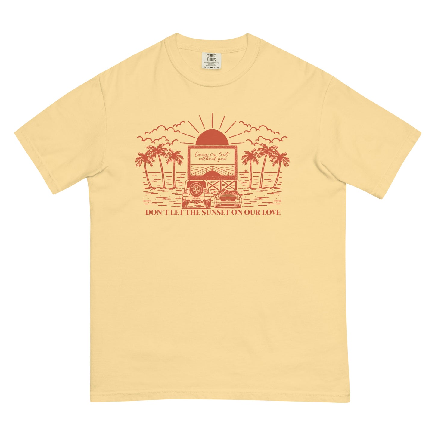 SUNSET (ORANGE DESIGN) TEE