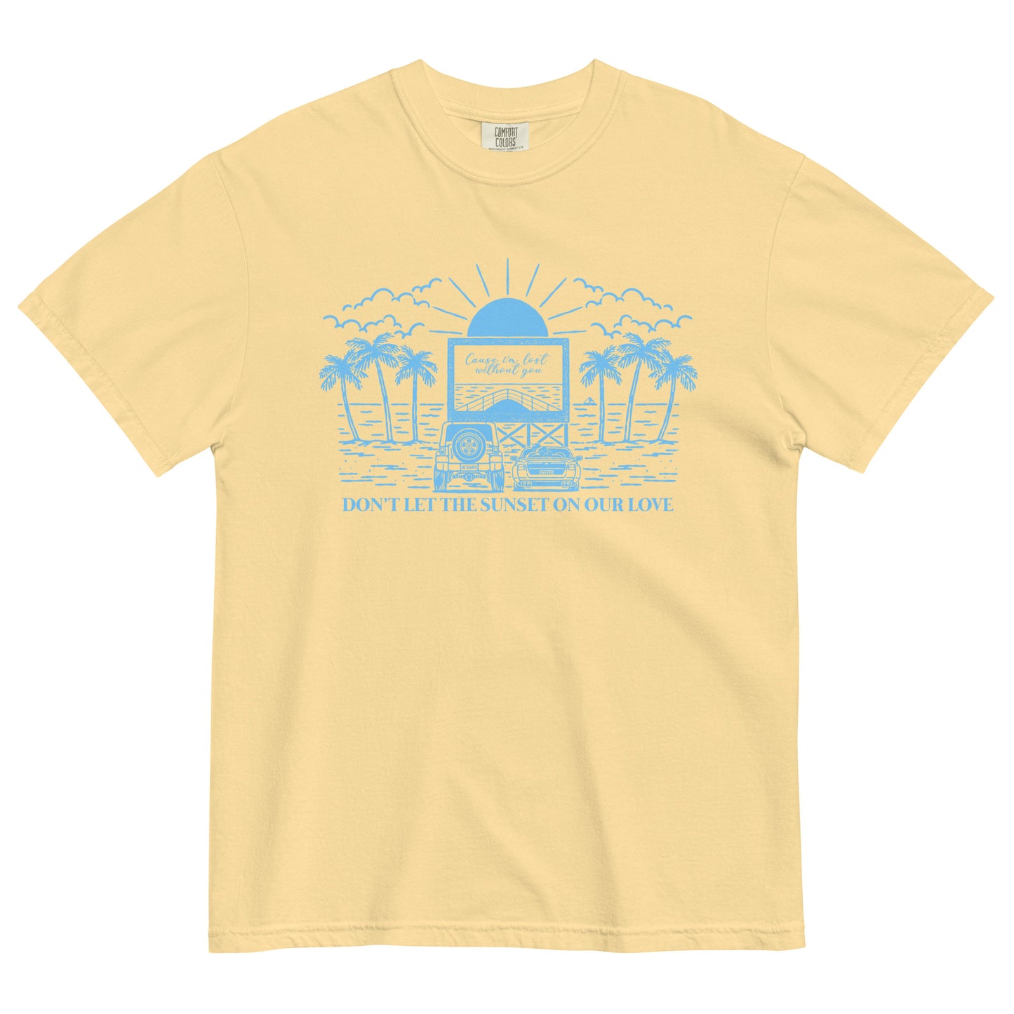 SUNSET (BLUE DESIGN) TEE