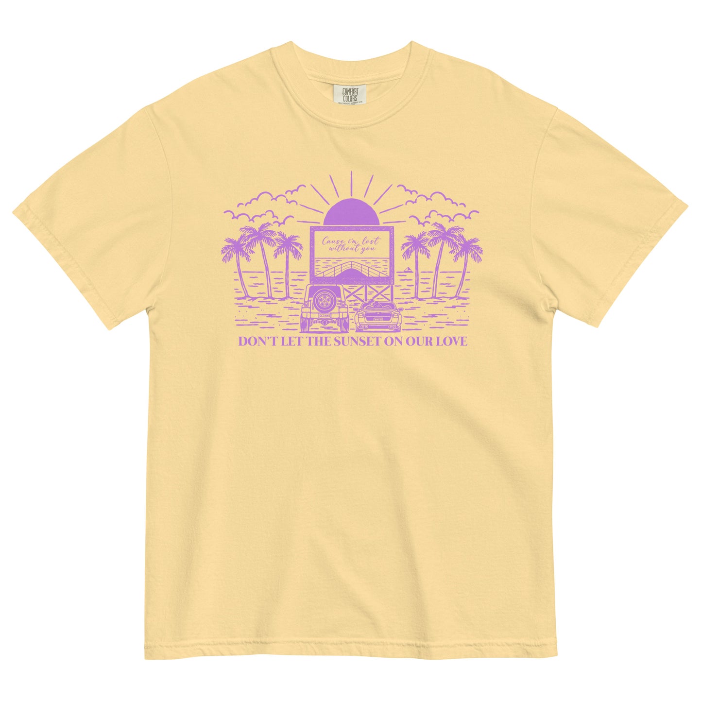 SUNSET (PURPLE DESIGN) TEE