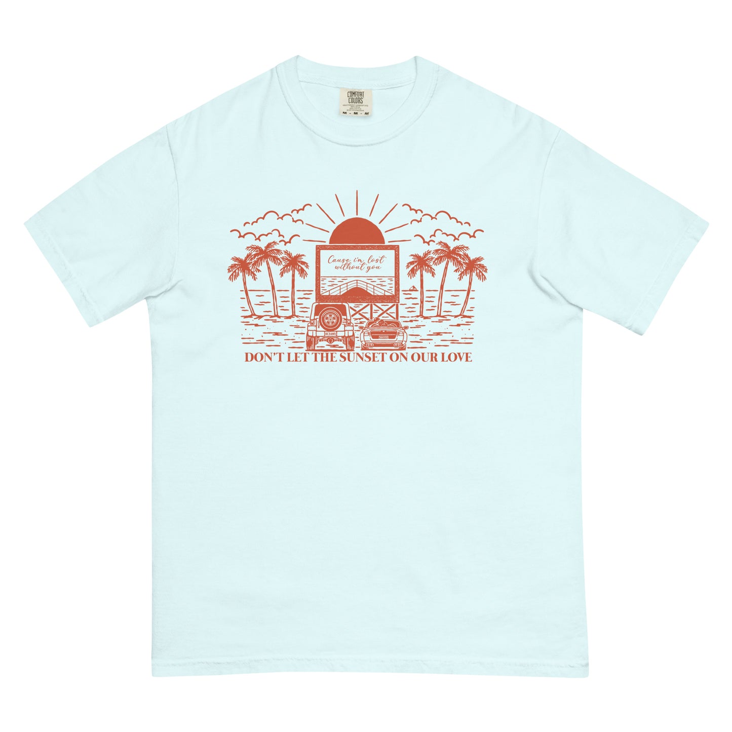 SUNSET (ORANGE DESIGN) TEE