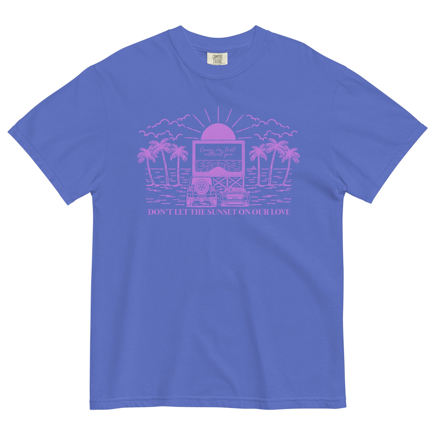 SUNSET (PURPLE DESIGN) TEE