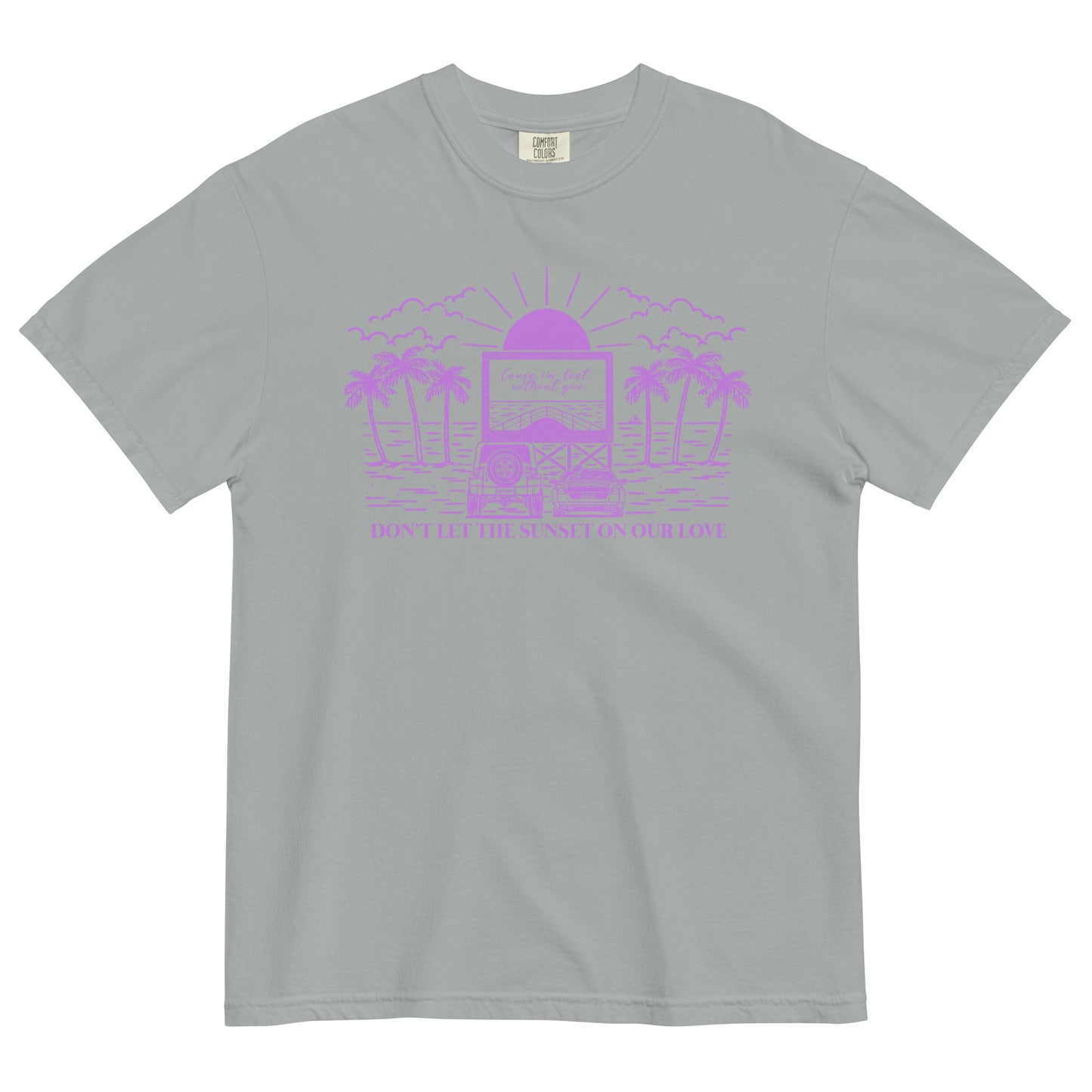 SUNSET (PURPLE DESIGN) TEE