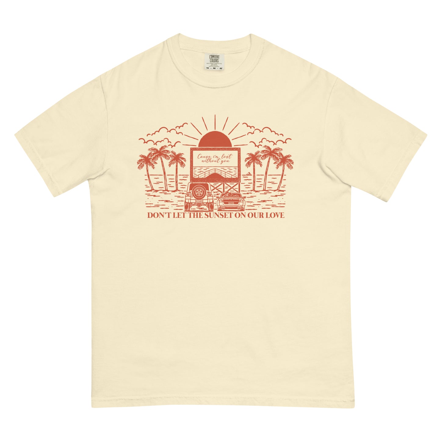 SUNSET (ORANGE DESIGN) TEE