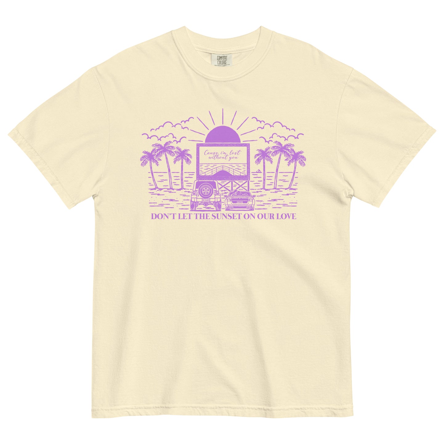 SUNSET (PURPLE DESIGN) TEE
