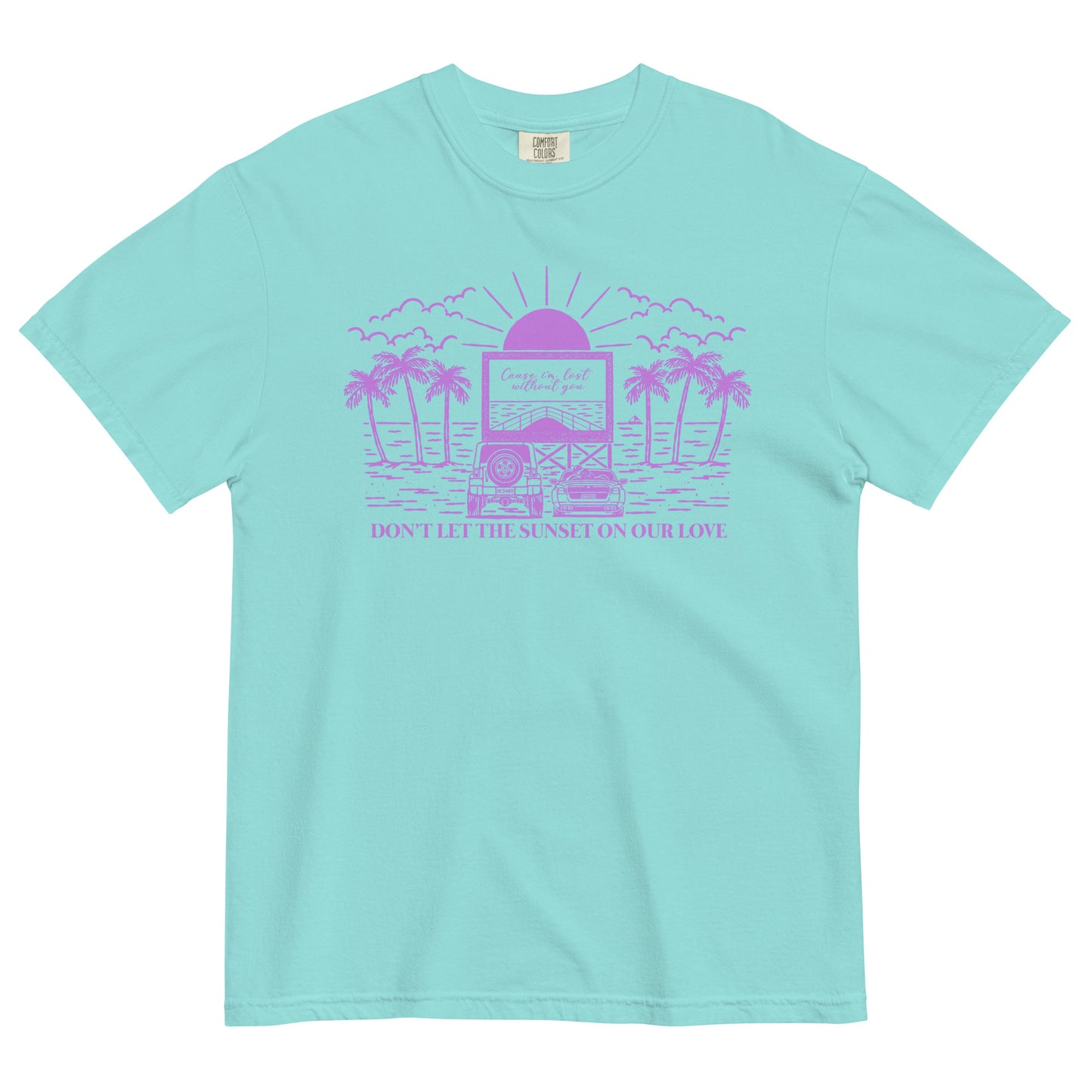 SUNSET (PURPLE DESIGN) TEE
