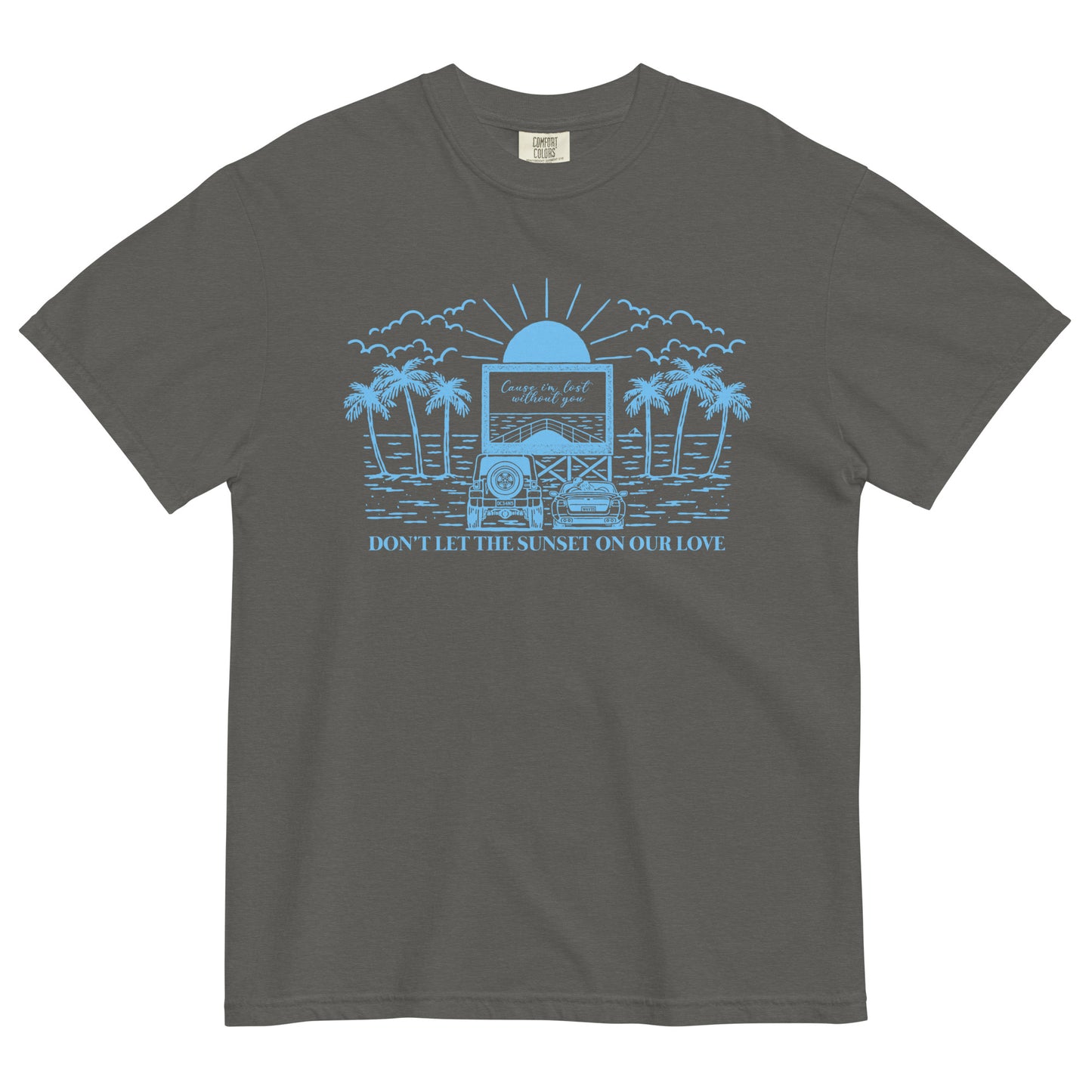 SUNSET (BLUE DESIGN) TEE