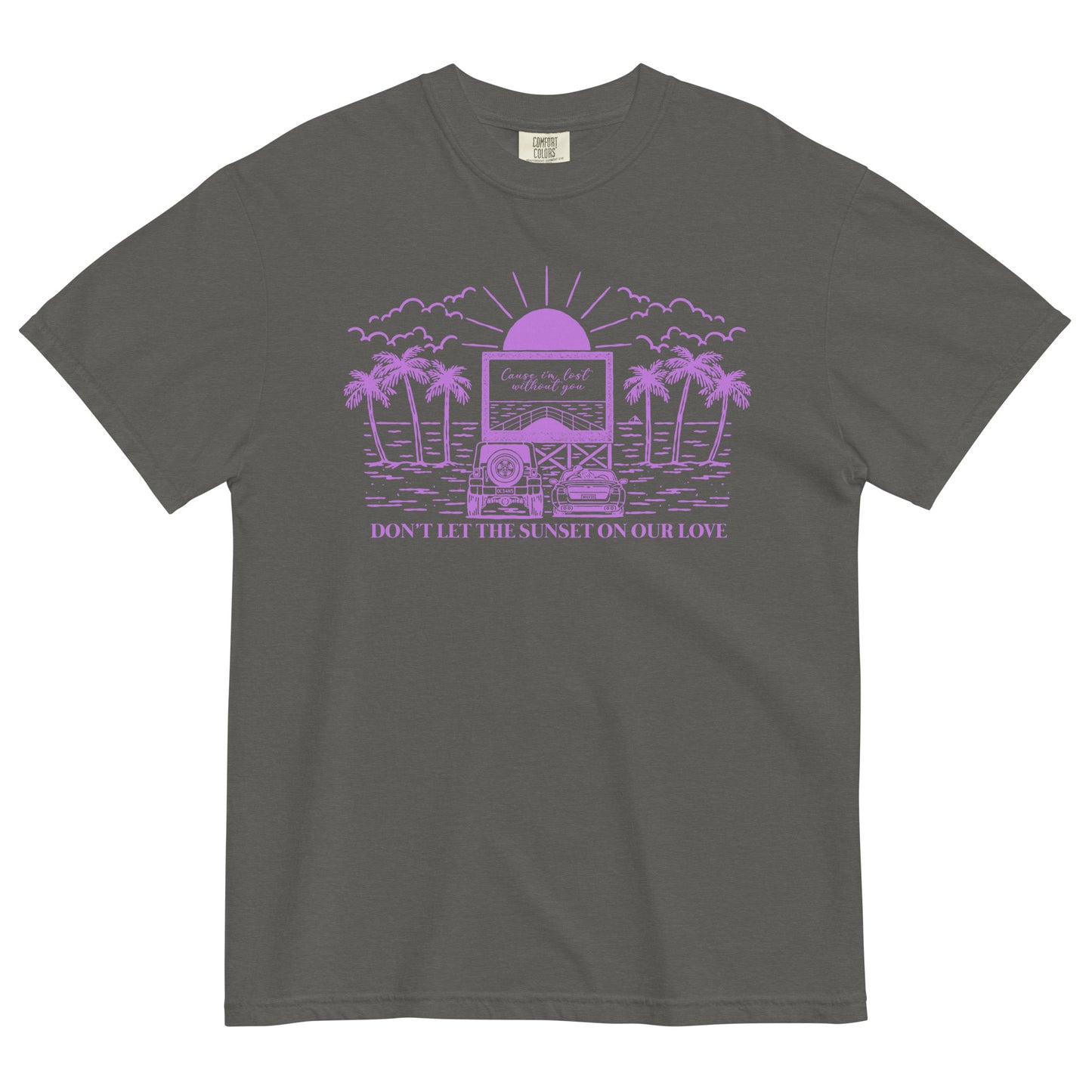 SUNSET (PURPLE DESIGN) TEE