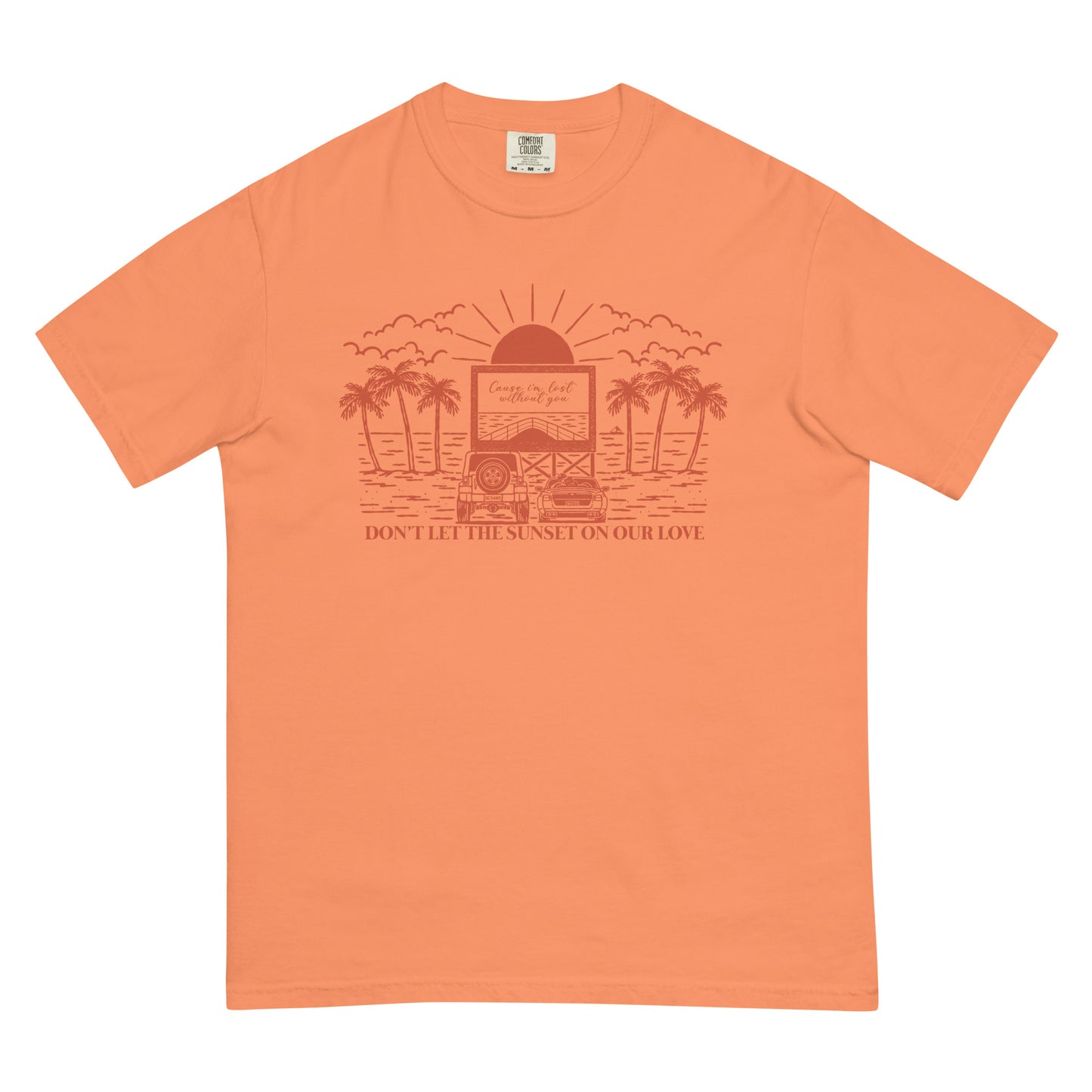 SUNSET (ORANGE DESIGN) TEE