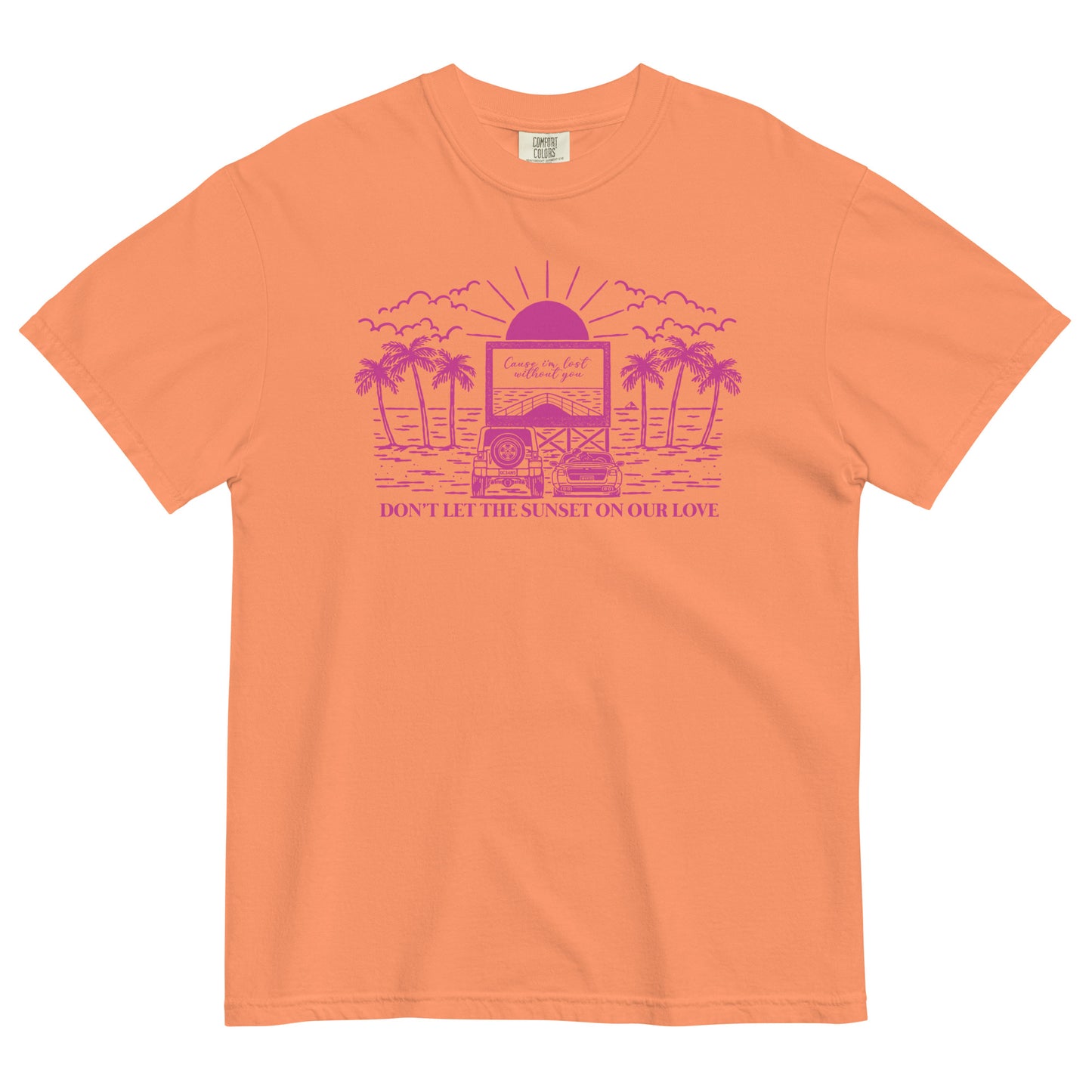 SUNSET (PINK DESIGN) TEE