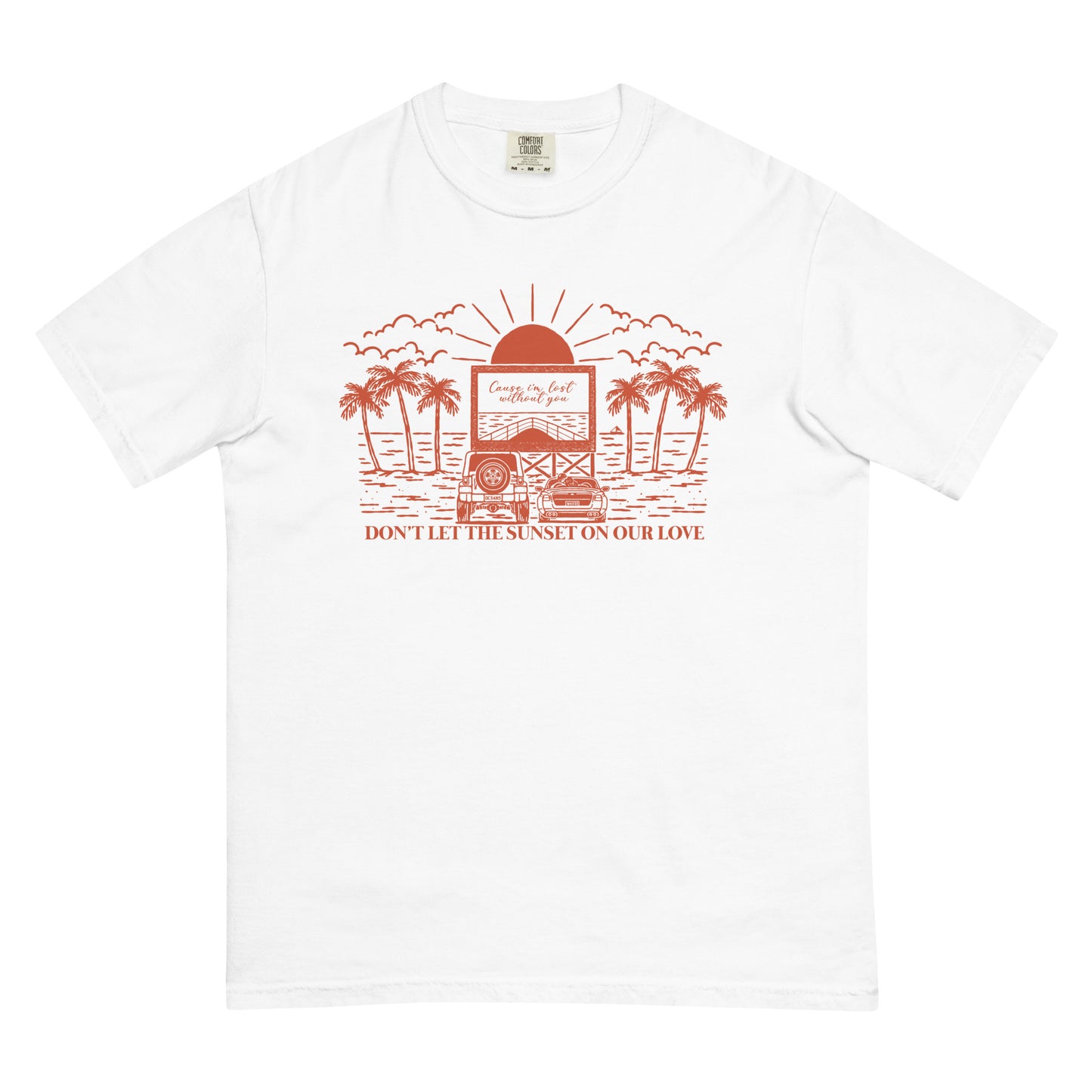 SUNSET (ORANGE DESIGN) TEE