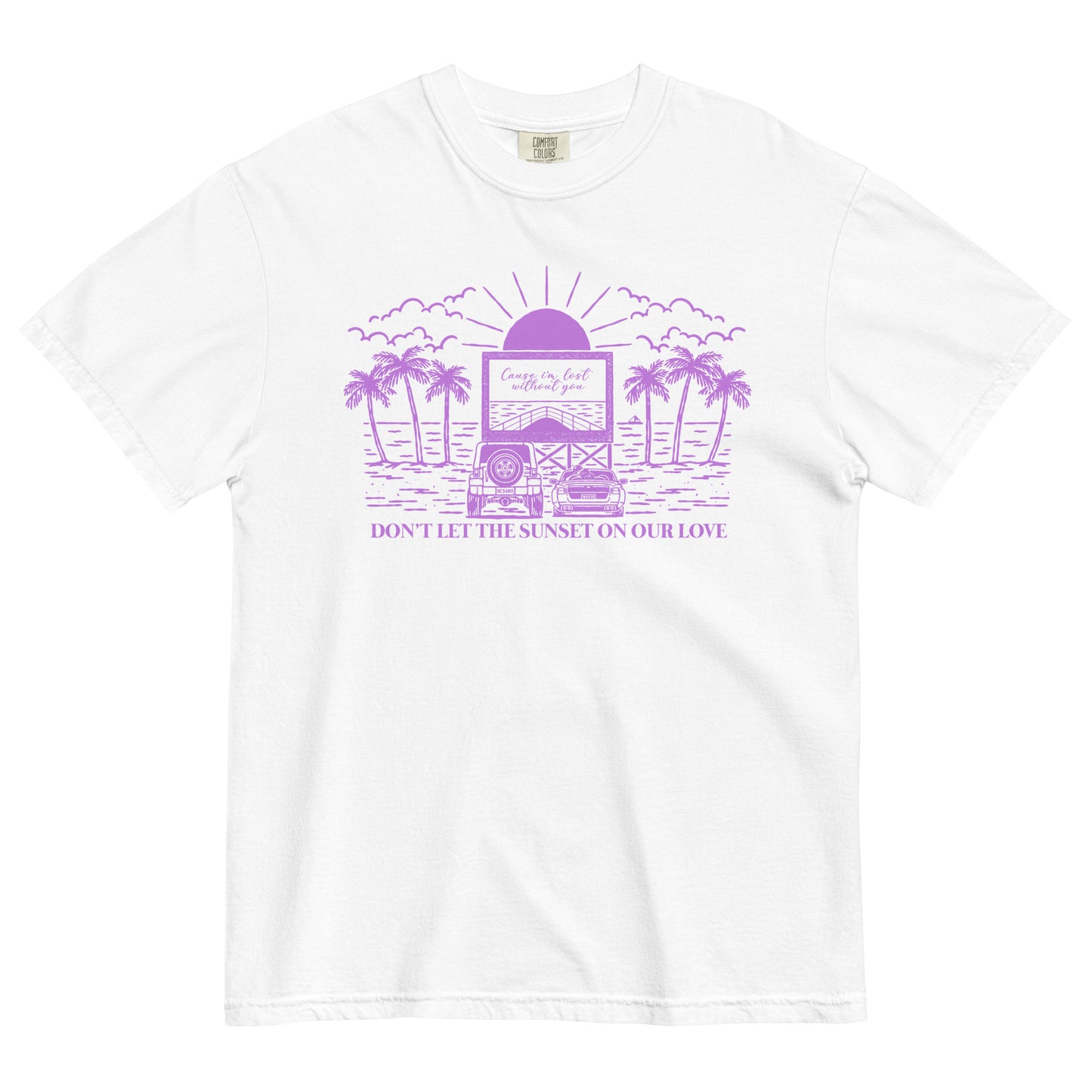 SUNSET (PURPLE DESIGN) TEE