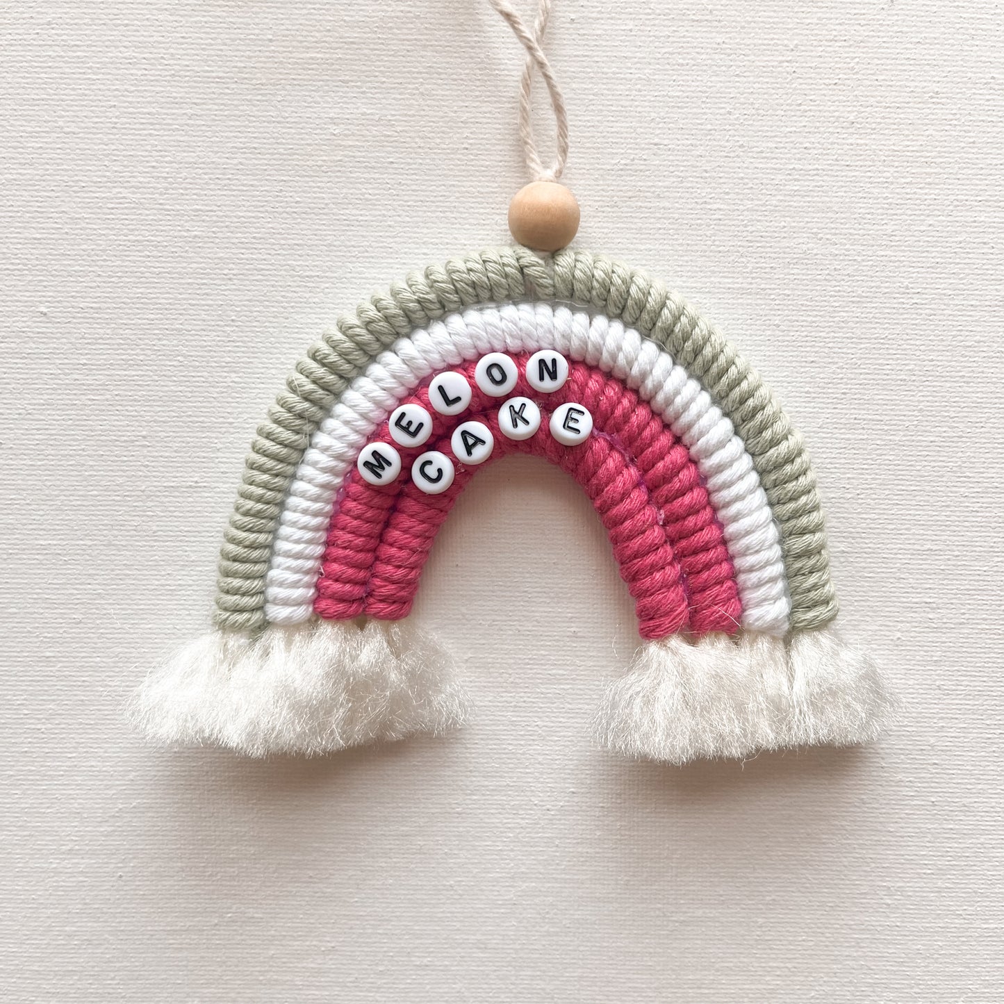 MELON CAKE MACRAME RAINBOW