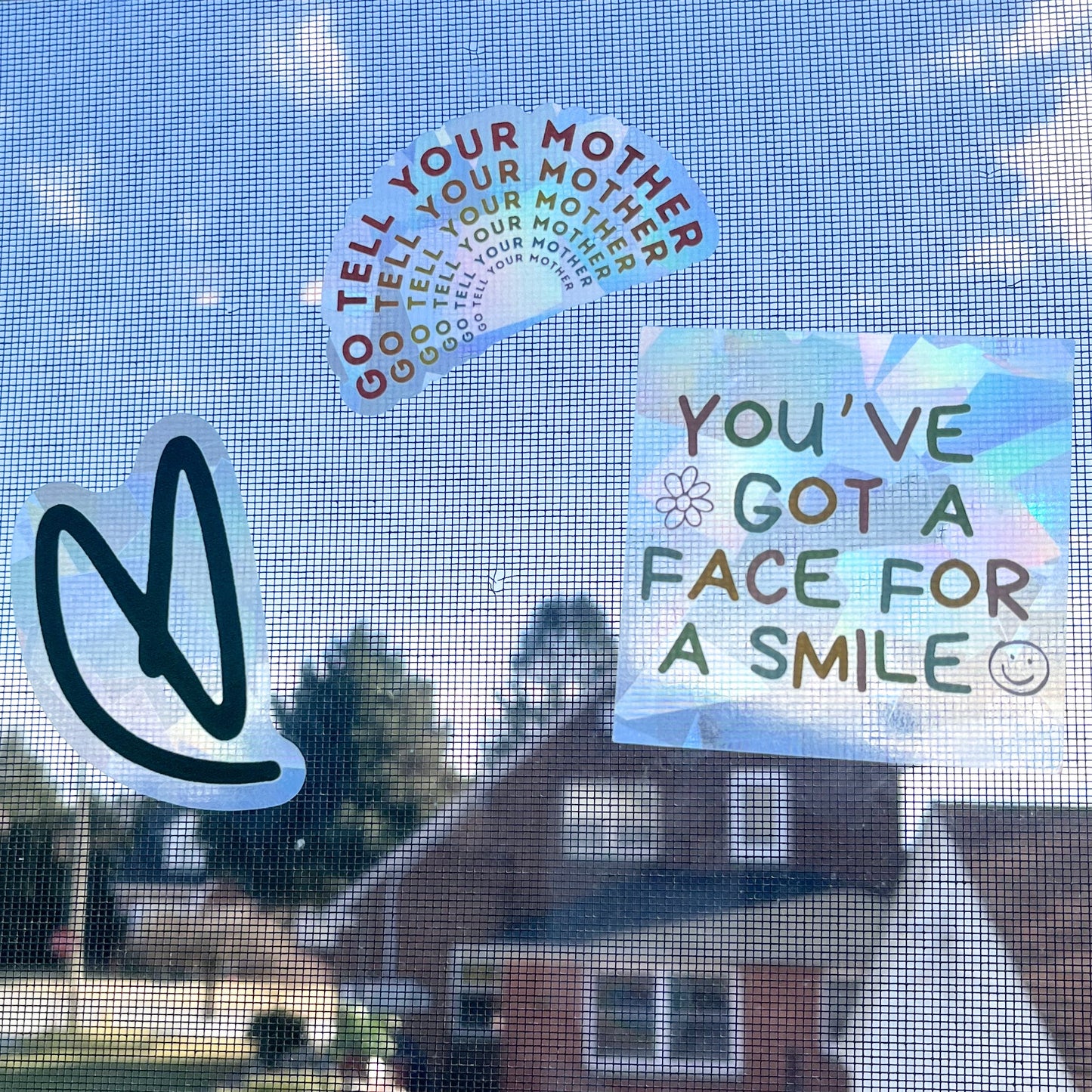 SUN CATCHER RAINBOW WINDOW DECALS