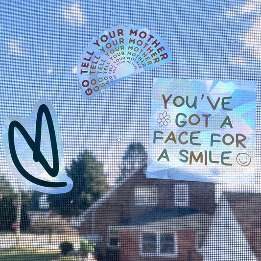 SUN CATCHER RAINBOW WINDOW DECALS