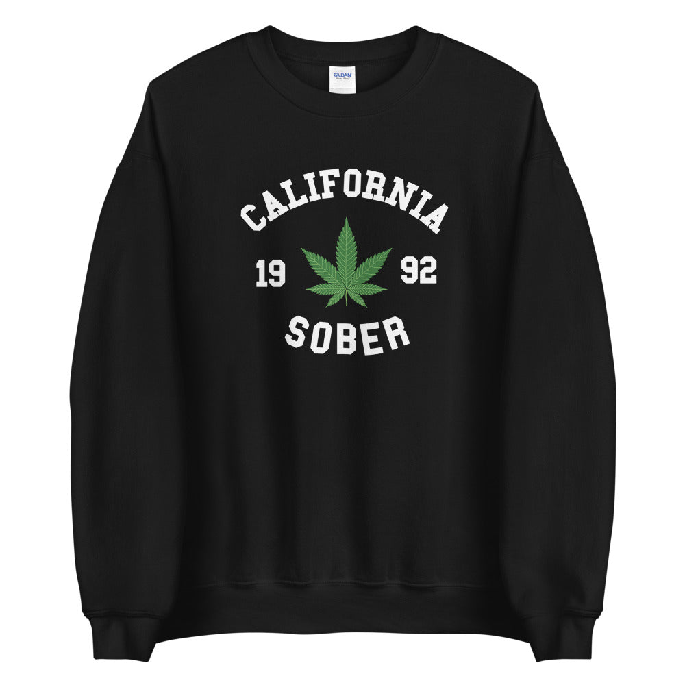CALIFORNIA SOBER CREWNECK