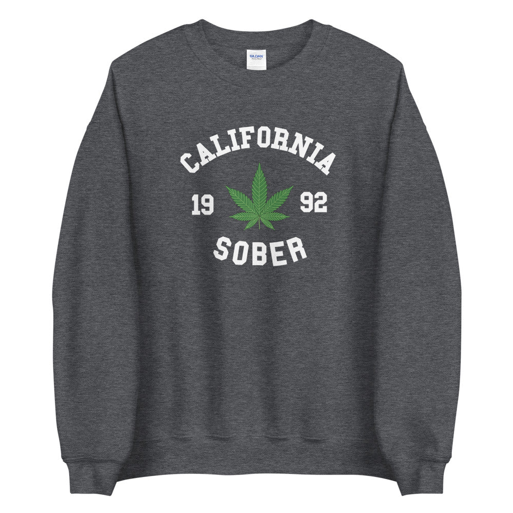CALIFORNIA SOBER CREWNECK