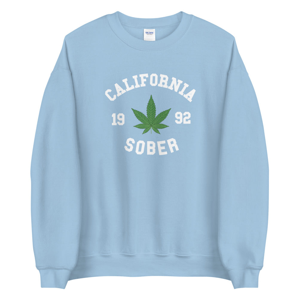 CALIFORNIA SOBER CREWNECK
