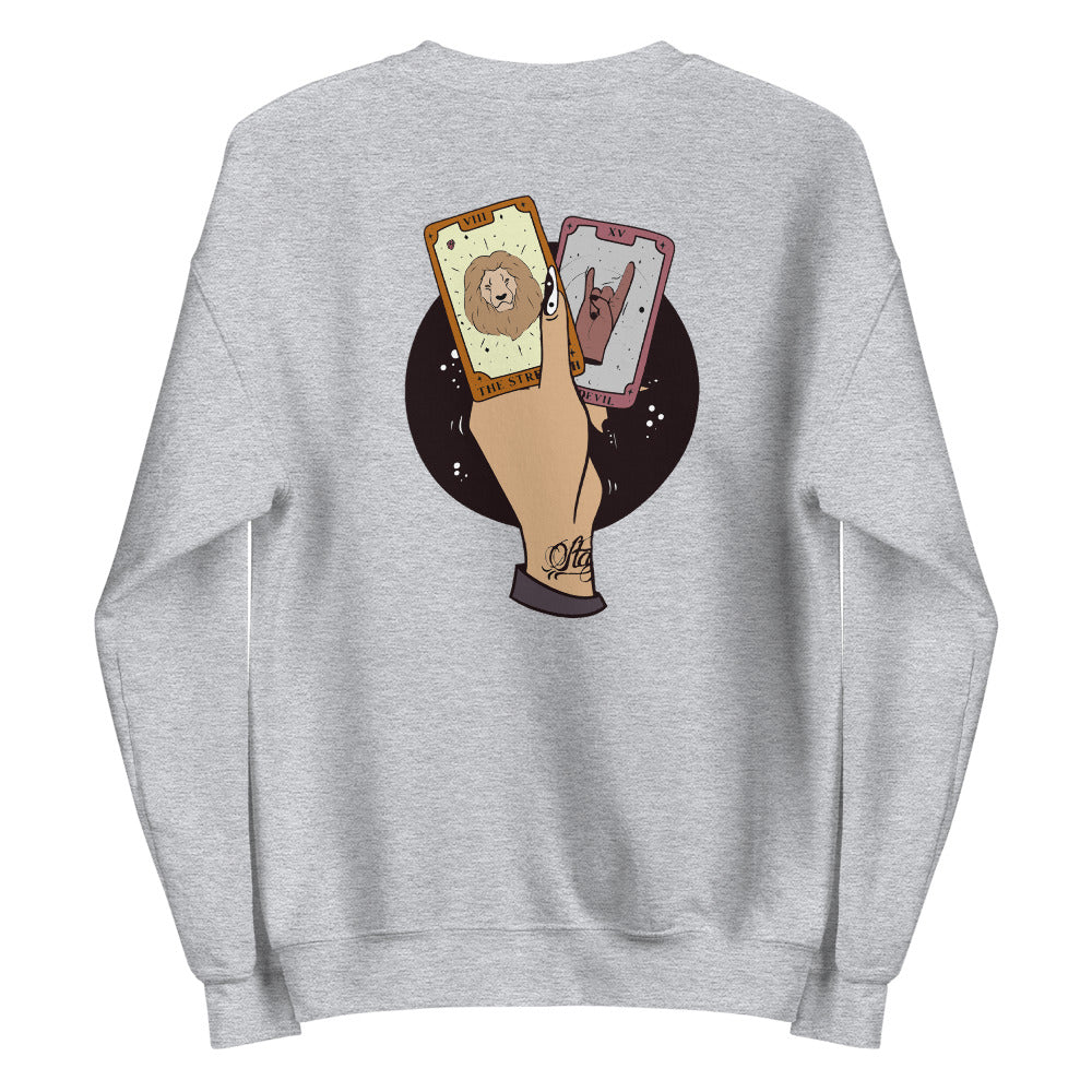 TAROT CARDS CREWNECK