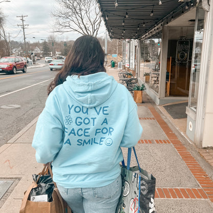 FACE FOR A SMILE HOODIE