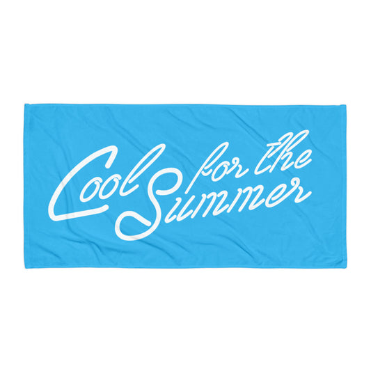BLUE CFTS BEACH TOWEL
