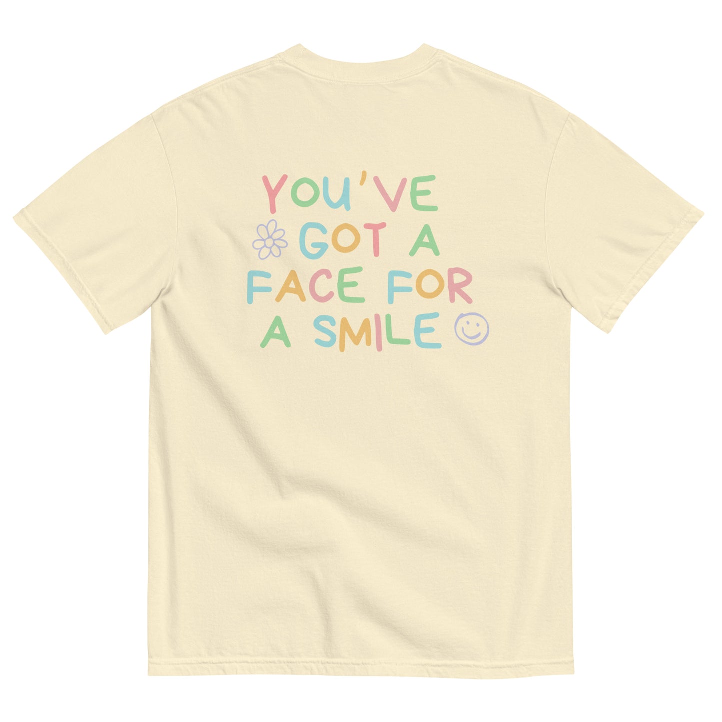 FACE FOR A SMILEE TEE