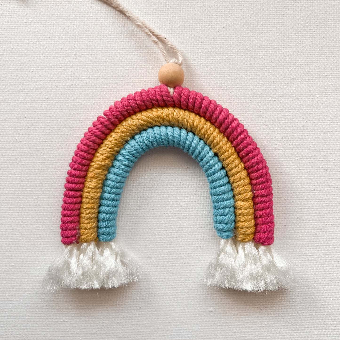 PANSEXUAL FLAG MACRAME RAINBOW