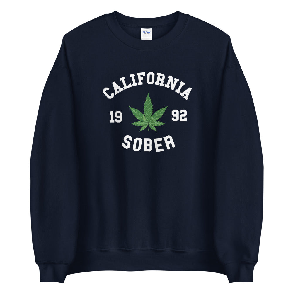 CALIFORNIA SOBER CREWNECK