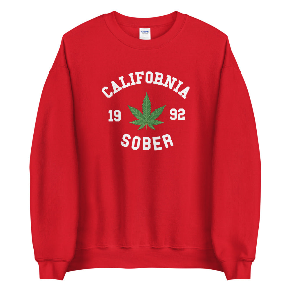 CALIFORNIA SOBER CREWNECK