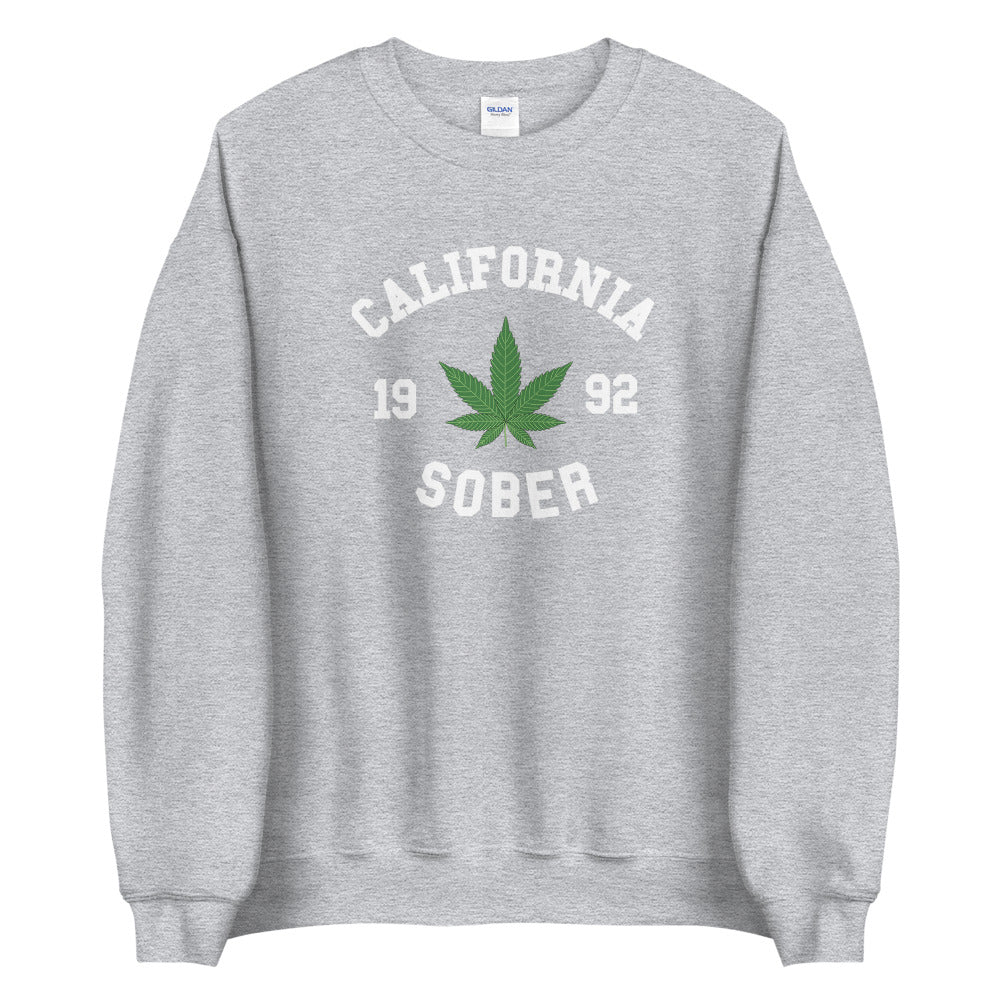 CALIFORNIA SOBER CREWNECK